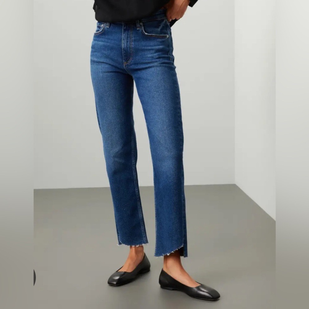 rag & bone Harlow mid rise straight jeans